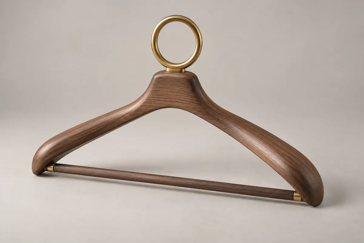 Closed-Ring Coat Hanger