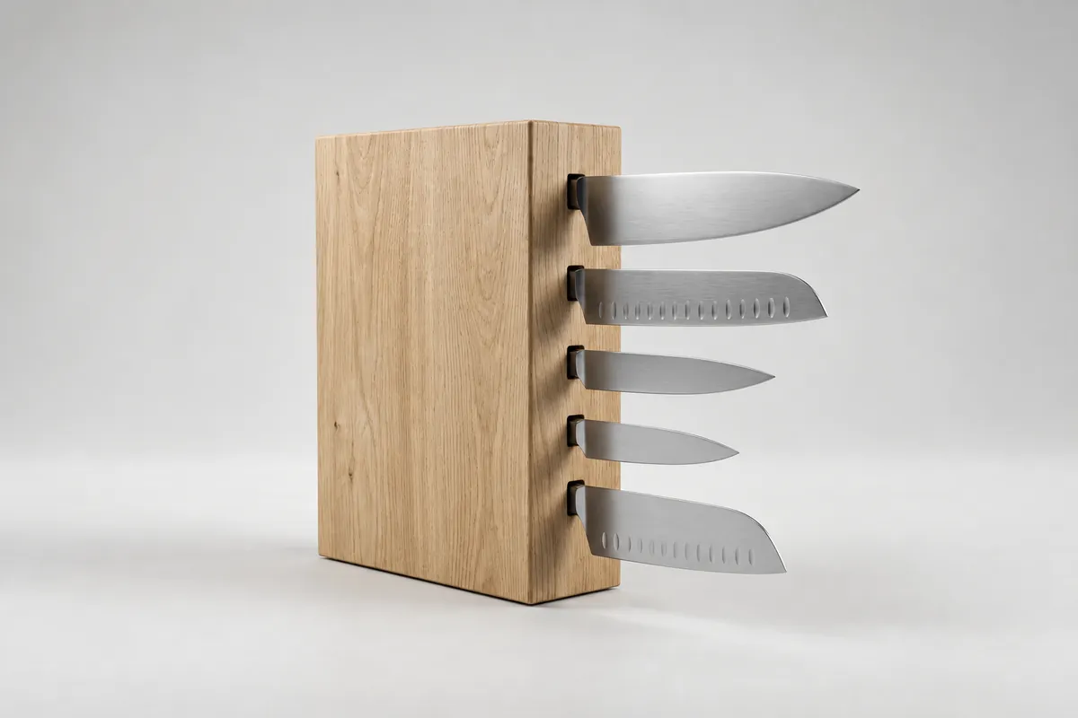 Handle-In Knife Block